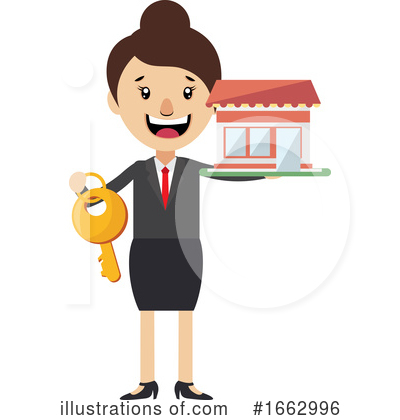 Royalty-Free (RF) Businesswoman Clipart Illustration by Morphart Creations - Stock Sample #1662996