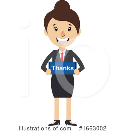 Royalty-Free (RF) Businesswoman Clipart Illustration by Morphart Creations - Stock Sample #1663002