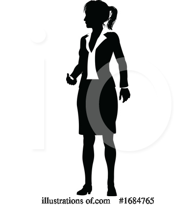 Royalty-Free (RF) Businesswoman Clipart Illustration by AtStockIllustration - Stock Sample #1684765