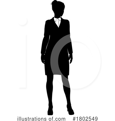 Royalty-Free (RF) Businesswoman Clipart Illustration by AtStockIllustration - Stock Sample #1802549
