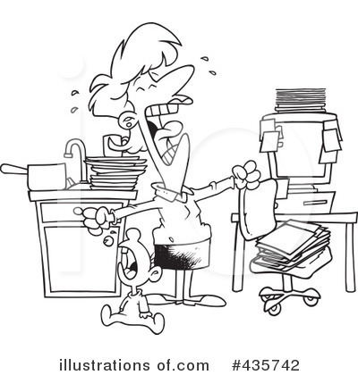Home Office Clipart #435742 by toonaday