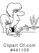 Businesswoman Clipart #441109 by toonaday