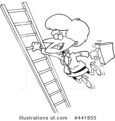 Climbing Clipart #441855 by toonaday