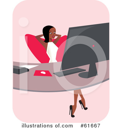 Business Woman Clipart #61667 by Monica