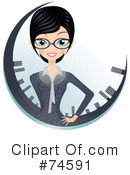 Businesswoman Clipart #74591 by Melisende Vector