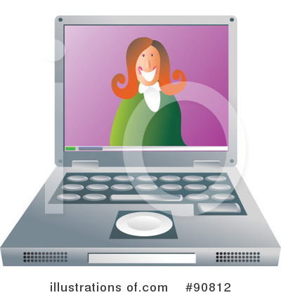 Royalty-Free (RF) Businesswoman Clipart Illustration by Prawny - Stock Sample #90812