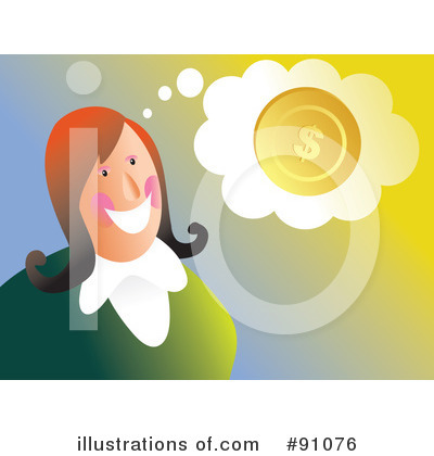 Royalty-Free (RF) Businesswoman Clipart Illustration by Prawny - Stock Sample #91076