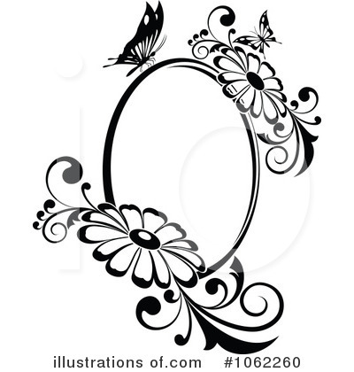 Butterfly Frame Clipart #1062260 by Vector Tradition SM