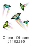 Butterflies Clipart #1102295 by merlinul