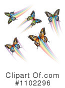 Butterflies Clipart #1102296 by merlinul