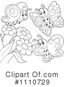 Butterflies Clipart #1110729 by visekart
