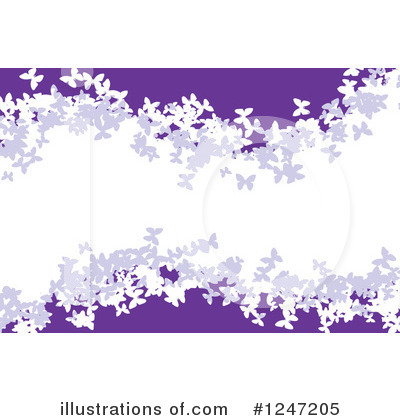 Butterfly Background Clipart #1247205 by Arena Creative