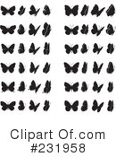 Butterflies Clipart #231958 by Frisko