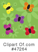 Butterflies Clipart #47264 by Prawny