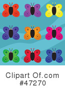 Butterflies Clipart #47270 by Prawny