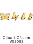 Butterflies Clipart #59093 by Frisko