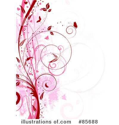 Royalty-Free (RF) Butterflies Clipart Illustration by KJ Pargeter - Stock Sample #85688
