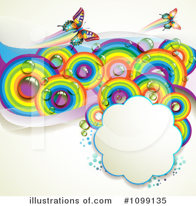 Royalty-Free (RF) Butterfly Background Clipart Illustration by merlinul - Stock Sample #1099135