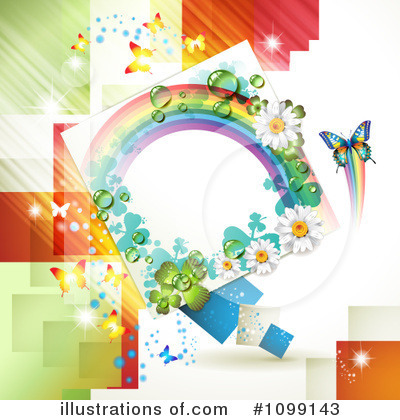 Royalty-Free (RF) Butterfly Background Clipart Illustration by merlinul - Stock Sample #1099143