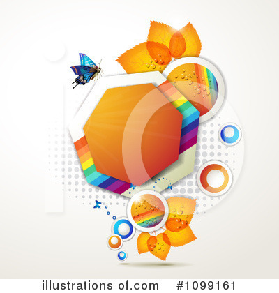 Royalty-Free (RF) Butterfly Background Clipart Illustration by merlinul - Stock Sample #1099161