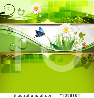 Royalty-Free (RF) Butterfly Background Clipart Illustration by merlinul - Stock Sample #1099164