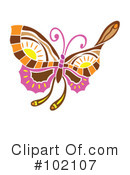 Butterfly Clipart #102107 by Cherie Reve