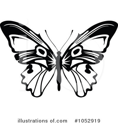 Royalty-Free (RF) Butterfly Clipart Illustration by dero - Stock Sample #1052919