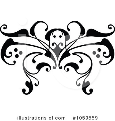 Royalty-Free (RF) Butterfly Clipart Illustration by AtStockIllustration - Stock Sample #1059559