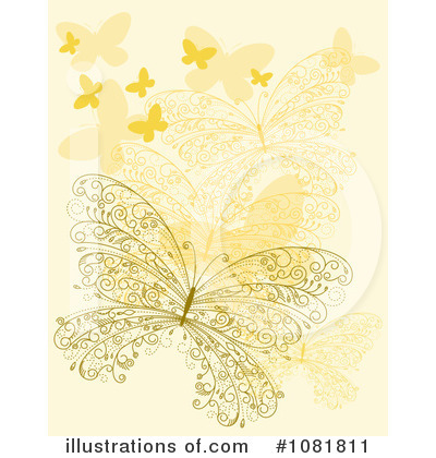 Royalty-Free (RF) Butterfly Clipart Illustration by Vector Tradition SM - Stock Sample #1081811