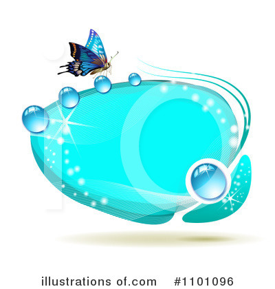 Royalty-Free (RF) Butterfly Clipart Illustration by merlinul - Stock Sample #1101096