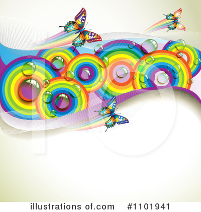 Royalty-Free (RF) Butterfly Clipart Illustration by merlinul - Stock Sample #1101941