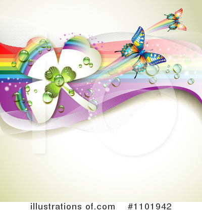 Royalty-Free (RF) Butterfly Clipart Illustration by merlinul - Stock Sample #1101942