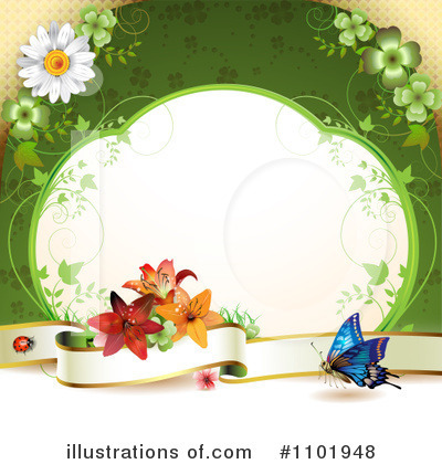Royalty-Free (RF) Butterfly Clipart Illustration by merlinul - Stock Sample #1101948