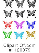 Butterfly Clipart #1120079 by Vector Tradition SM