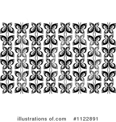 Royalty-Free (RF) Butterfly Clipart Illustration by Vector Tradition SM - Stock Sample #1122891