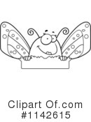 Butterfly Clipart #1142615 by Cory Thoman