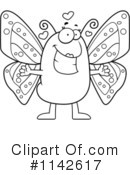 Butterfly Clipart #1142617 by Cory Thoman