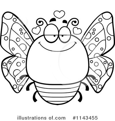 Royalty-Free (RF) Butterfly Clipart Illustration by Cory Thoman - Stock Sample #1143455