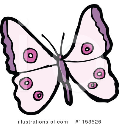 Royalty-Free (RF) Butterfly Clipart Illustration by lineartestpilot - Stock Sample #1153526