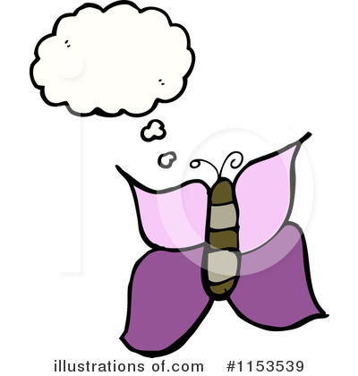Royalty-Free (RF) Butterfly Clipart Illustration by lineartestpilot - Stock Sample #1153539