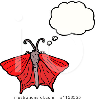 Royalty-Free (RF) Butterfly Clipart Illustration by lineartestpilot - Stock Sample #1153555