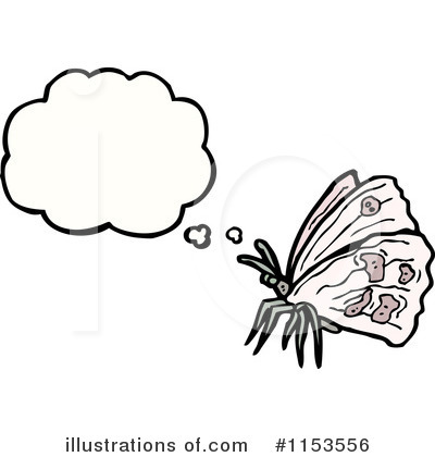 Moth Clipart #1153556 by lineartestpilot