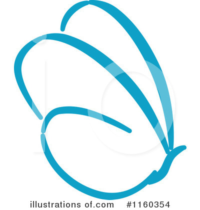 Royalty-Free (RF) Butterfly Clipart Illustration by Vector Tradition SM - Stock Sample #1160354