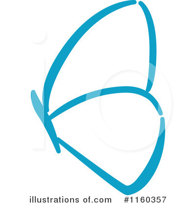 Royalty-Free (RF) Butterfly Clipart Illustration by Vector Tradition SM - Stock Sample #1160357