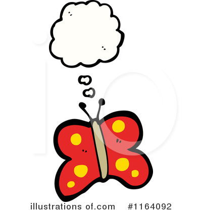 Royalty-Free (RF) Butterfly Clipart Illustration by lineartestpilot - Stock Sample #1164092