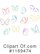 Butterfly Clipart #1169474 by Vector Tradition SM