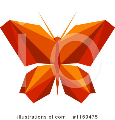 Royalty-Free (RF) Butterfly Clipart Illustration by Vector Tradition SM - Stock Sample #1169475