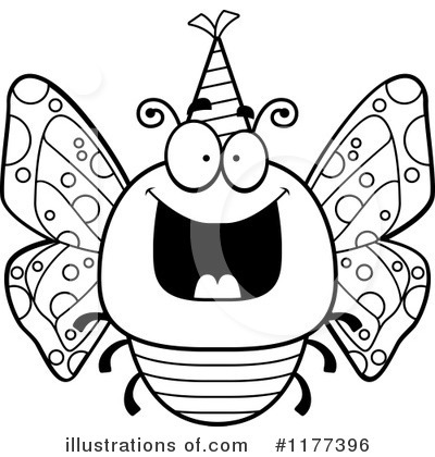 Royalty-Free (RF) Butterfly Clipart Illustration by Cory Thoman - Stock Sample #1177396