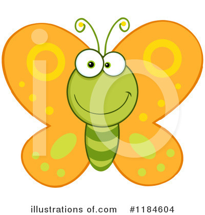 Butterfly Clipart #1184604 by Hit Toon