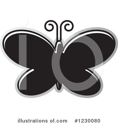 Royalty-Free (RF) Butterfly Clipart Illustration by Lal Perera - Stock Sample #1230080
